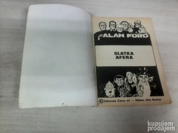 Alan ford 138 Slatka afera .