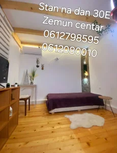 Stan na dan  u centru Zemuna  NOVO