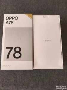 Oppo A78 POTPUNO NOV vrhunski 12/128gb  nekoristen