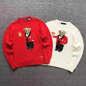 Ralph Lauren muška dukserica crvena/bela38REPS