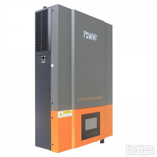 Onduleur Hybride EDECOA 4200W 24V 220V – MPPT 120A, Fonctionne Sans Batterie, PV 60-500V