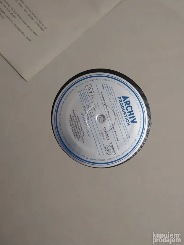 Yehudi Menuhin 3 ploce i Johann Sebastian Bach 3 ploce