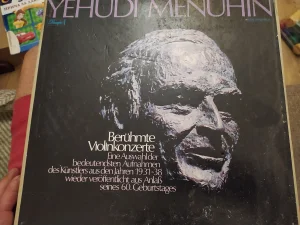 Yehudi Menuhin 3 ploce i Johann Sebastian Bach 3 ploce