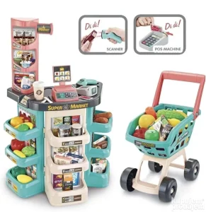 Super market sa kolicima veliki set