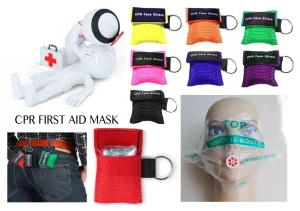 Maska Za Vestacko Disanje CPR Privezak Za Kljuceve Model 1