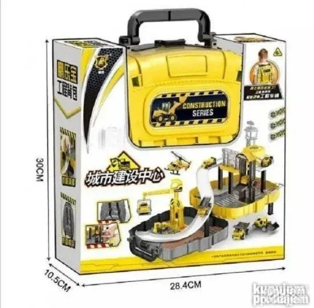 NOVO Veliko gradilište set 2u1 ranac