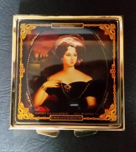 Staro Prelepo Damsko ogled. za torbicu sa slikom Ruske Dame