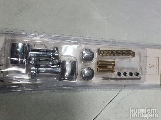 Metalni drzac peskira - krpa - Metaltex
