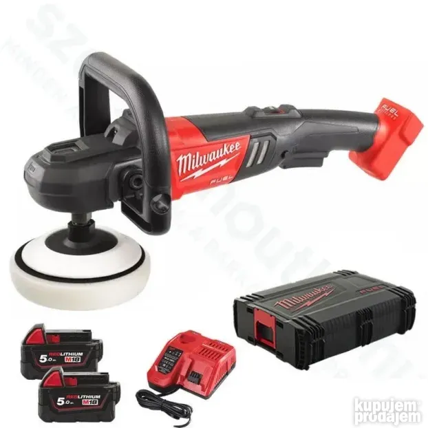 MILWAUKEE M18 FAP180-502X Aku Mašina Za Poliranje