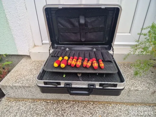 Elektricarski alat u koferu
