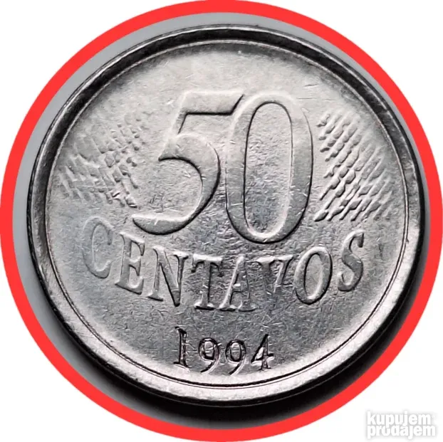50 Centavos 1994 Brazil