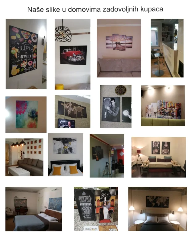 Slike na Platnu,Kanvasu ili Medijapanu Dimenzija po želji