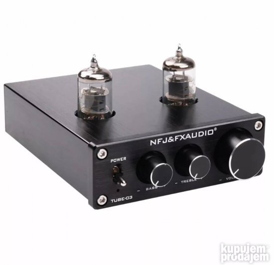 FX-Audio TUBE-03 Mini HiFi Audio Lampaško Predpojačalo 6K4