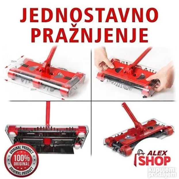 Super BEŽIČNI Usisivac i Aspirator Walter Sweeper