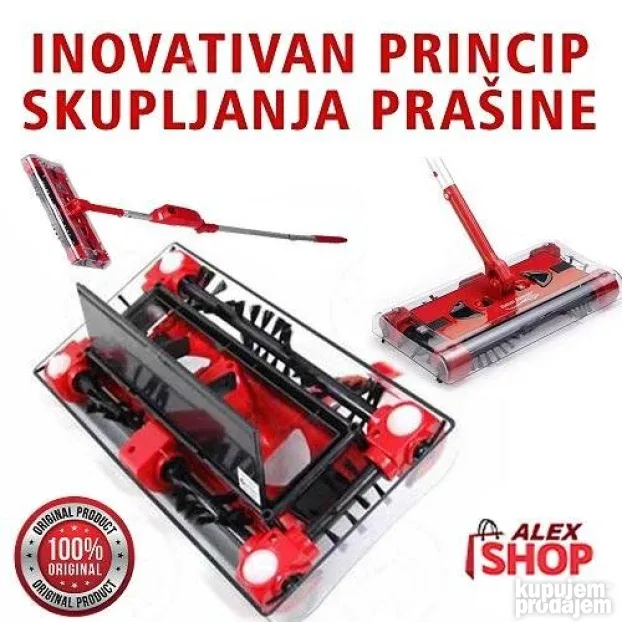 Super BEŽIČNI Usisivac i Aspirator Walter Sweeper