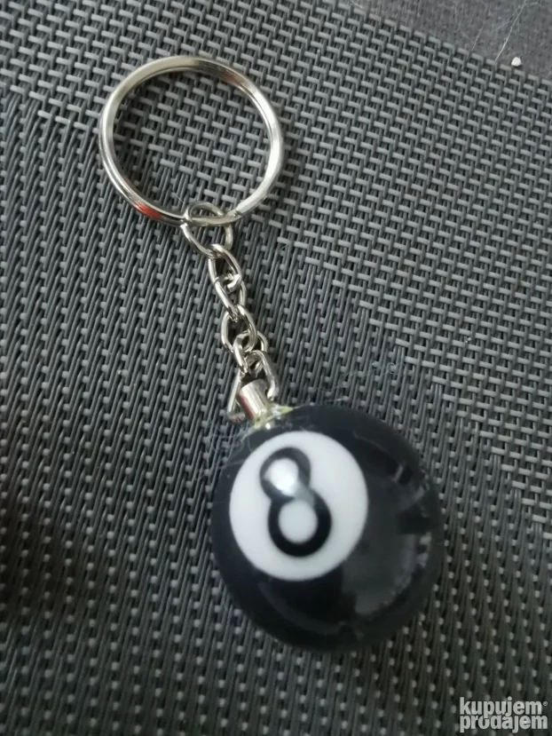 Kugla za bilijar Privezak Kaychain Pool ball 4+1