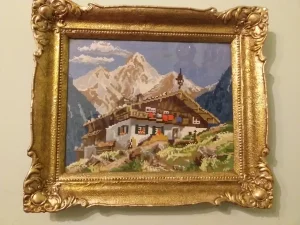 goblen planinska kuca u Alpima