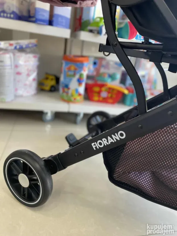 Kofer kolica Fiorano roze