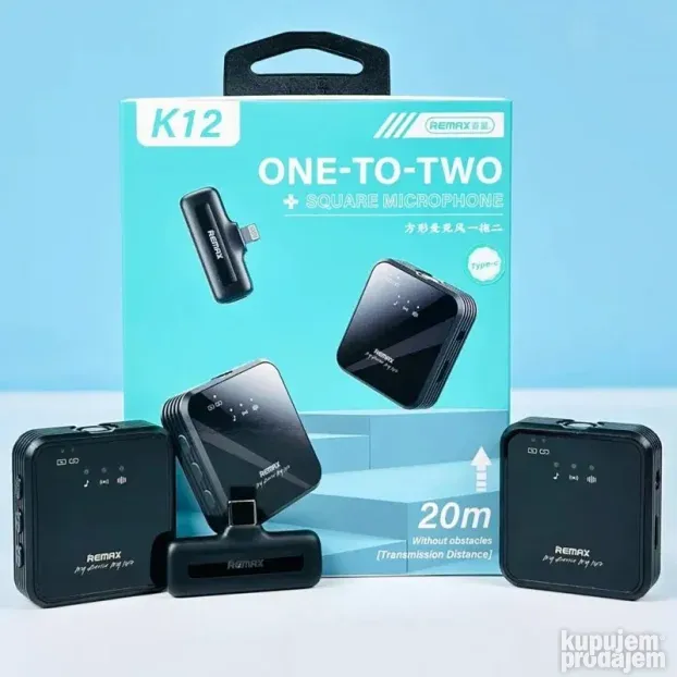 Bežični mikrofon Lavalier za snimanje telefonom Tip C