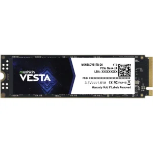 MUSHKIN 1TB Vesta M.2 PCIe M.2 2280 MKNSSDVE1Tb d8