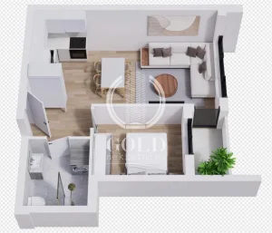 Novo Naselje, 2.0 dvosoban, 38.59 m²