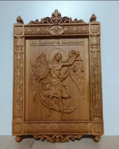 Sv. Arhangel Mihailo (ikona - duborez)