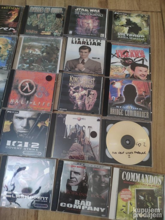 razni cd filmovi i drugo