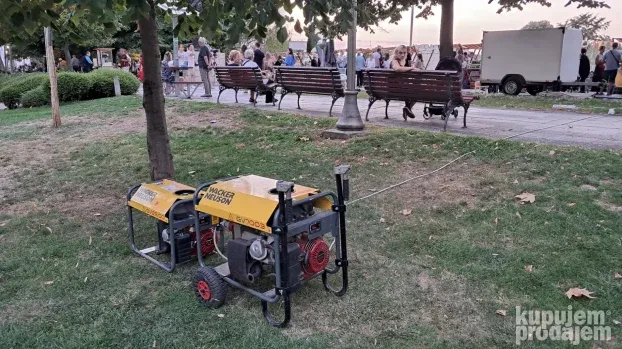 RENTA Agregat za struju 7kVA benzin iznajmljivanje izdavanje
