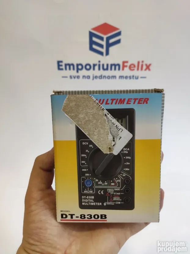 Digitalni LCD unimer DT-830B