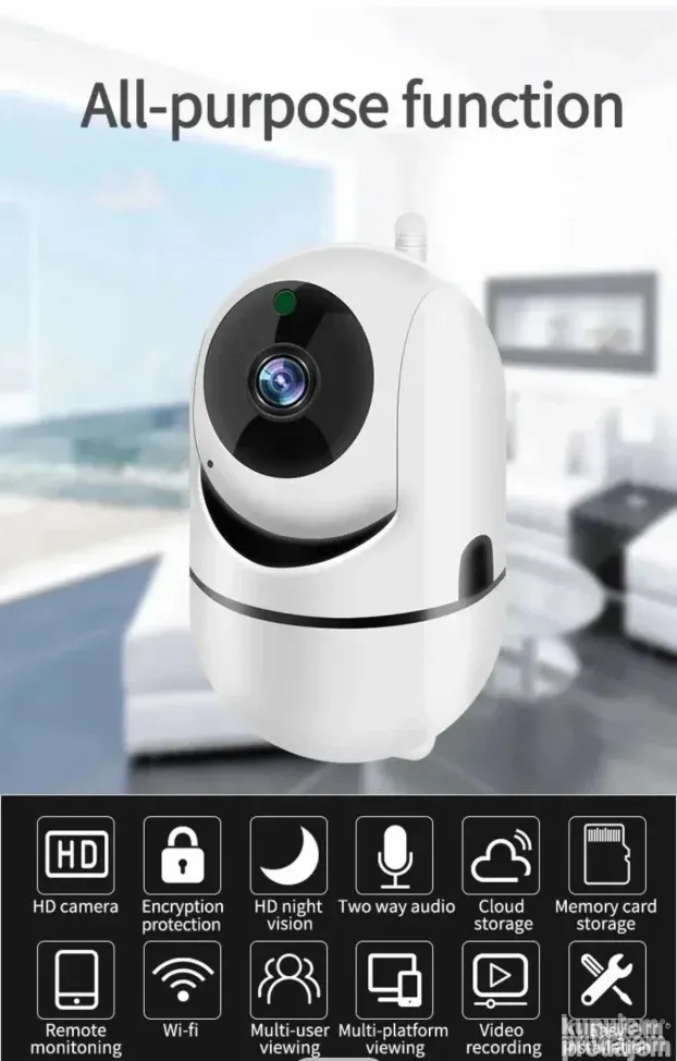 WiFi kamera pingvin smart mini kamera unutrasnja kamera ip