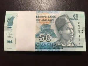 Malawi 50 kwacha.unc.100 novčanica.