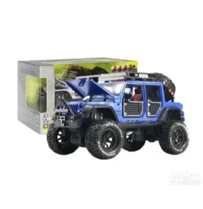 Muzicki metalni plavi jeep 149