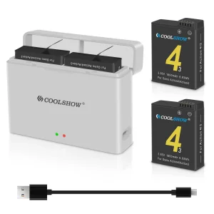 COOLSHOW DJi Osmo Action 4/3 2 baterije i punjac 1800mAh