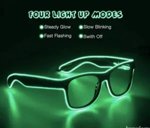 Led svetlece naocare za zurke - Led naocare - led glasses