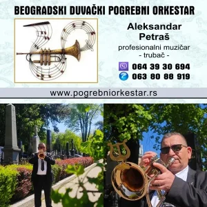 Solo truba,violina,hor,orkestar sahrane pogrebi