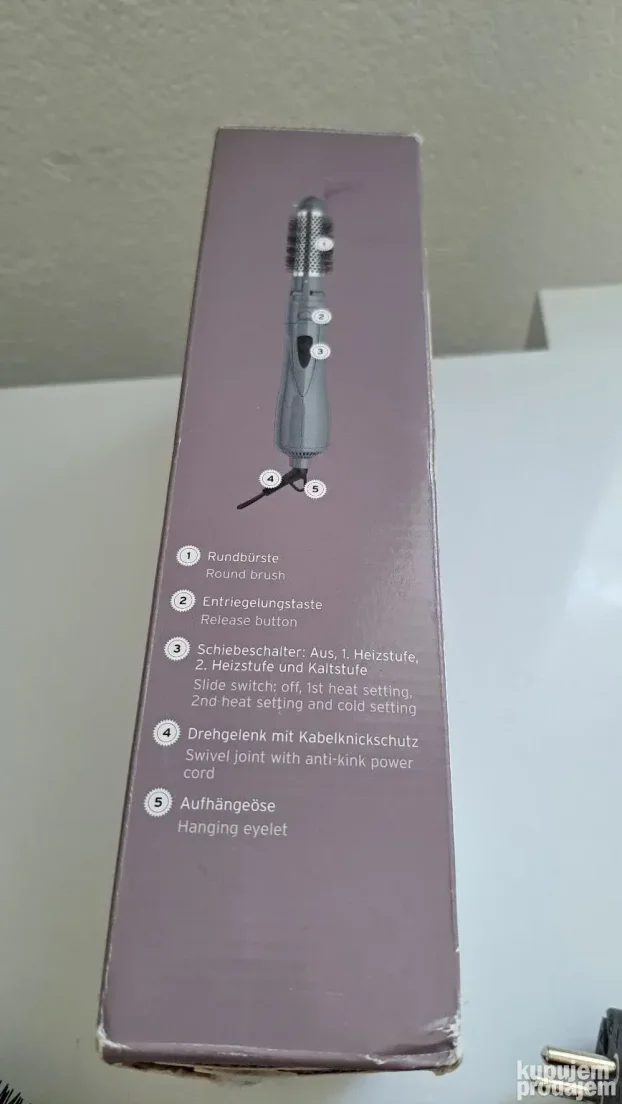 Fen za kosu 3 komada i cetka za oblikovanje i sušenje kose