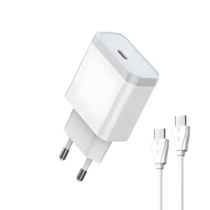 Kucni punjac LDNIO 122 PS PD, 7W saType C na Type C abl