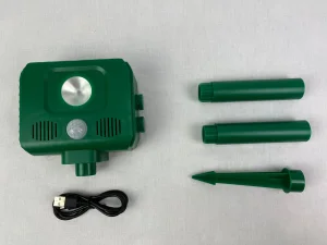 Ultrasonični rasterivač štetočina glodara na solarno napajan