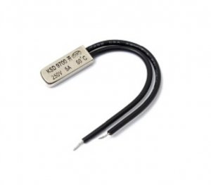 Termostat - 50 C - 5A - 250V - NC - bimetal