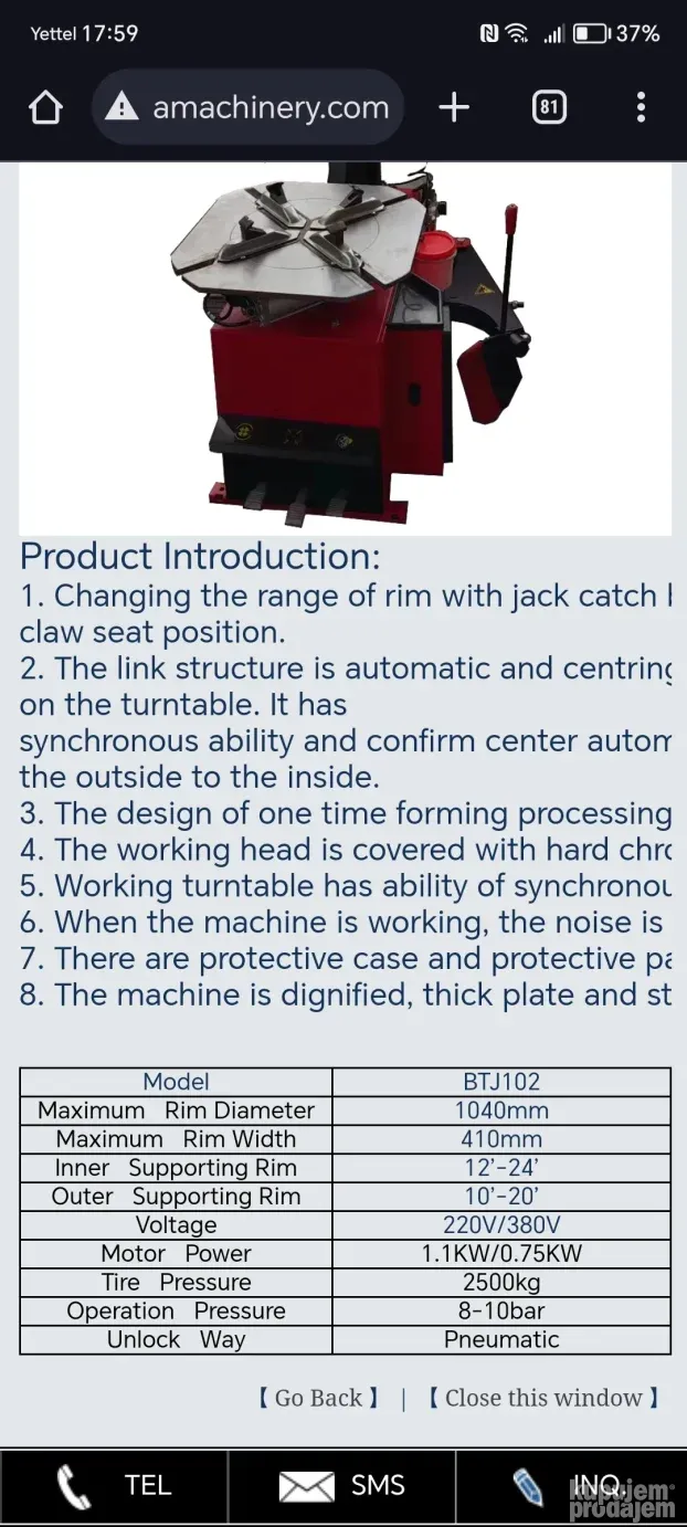 Akcija! Demonterka putnička sa pomoćnom rukom