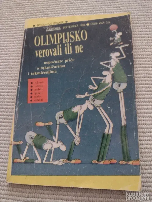 P. zabavnik specijalno izdanje olimpijsko verovali ili ne