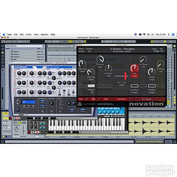 Novation Nocturn USB MIDI Controller
