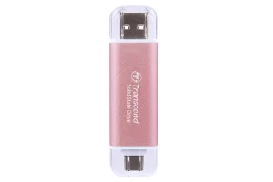 TRANSCEND 512GB ESD310 USB 3.1 + USB 3.1 Type C Pink TS512GE
