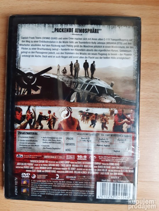 Der Flug Des Phoenix DVD NOVO