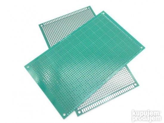 PCB raster pločica (jednostrani vitroplast) 90 x 150mm - KupujemProdajem