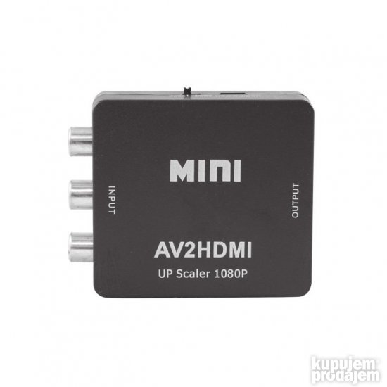 RCA na HDMI adapter CMP-AVRCA/HDMIF