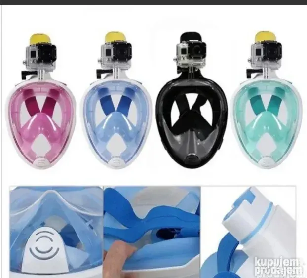 Maska za ronjenje maska ronilačka maska GoPro maska maska