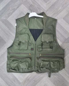 Ribolovacki i lovacki prsluk - Zeleni