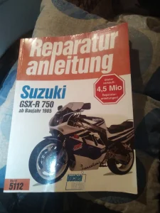SUZUKI GSX-R 750 uputstvo za odrzavanje