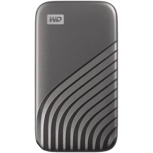 WD 2TB My Passport SSD USB 3.2 + USB 3.2 Type C Gray